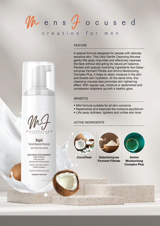 mf Rapid Facial Mousse Cleanser