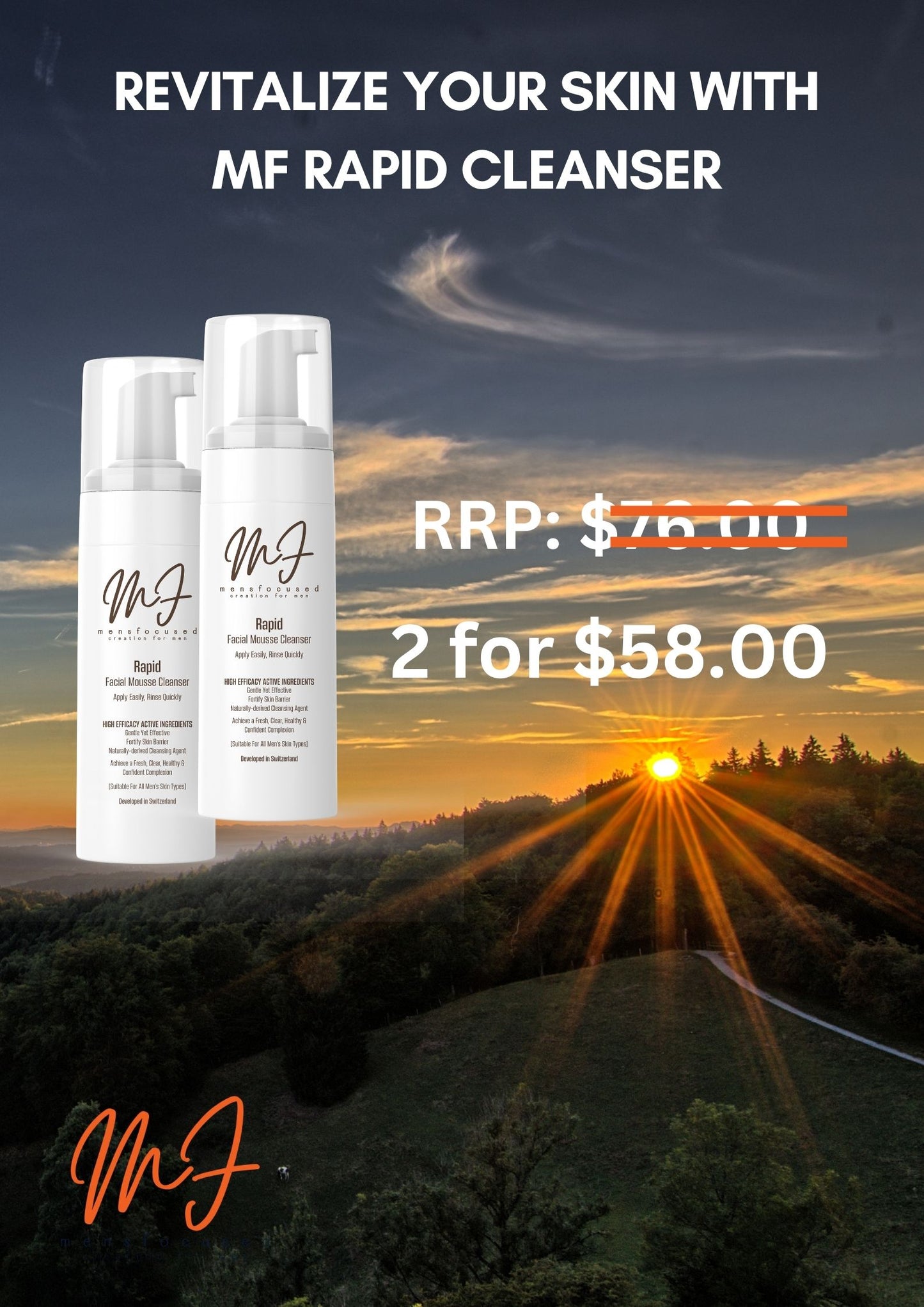 mf Rapid Facial Mousse Cleanser